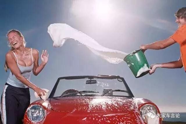 一瓶矿泉水竟然能洗一台车？