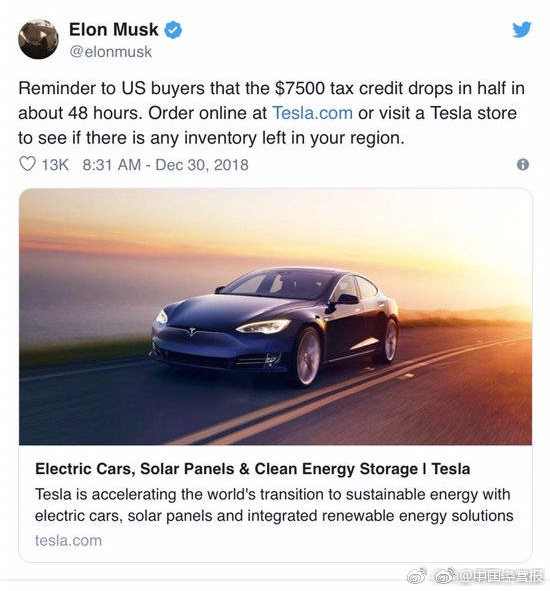 特斯拉Model 3卖不动， 马斯克推特上卖车