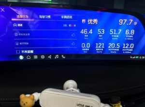 高速加市区一半一半的路程6.8个油还可以