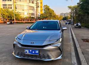 九代凯美瑞钛灰银前脸这样协调多了