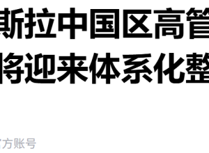 特斯拉中国区前总经理跳槽小米汽车！