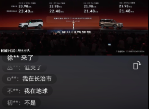 吐槽一下昨天长城H10的发布会