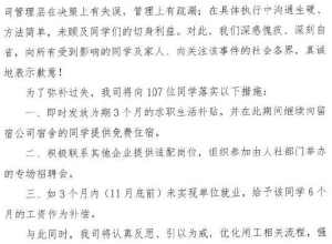 “粗暴式”批量劝退应届生，车灯龙头道歉！